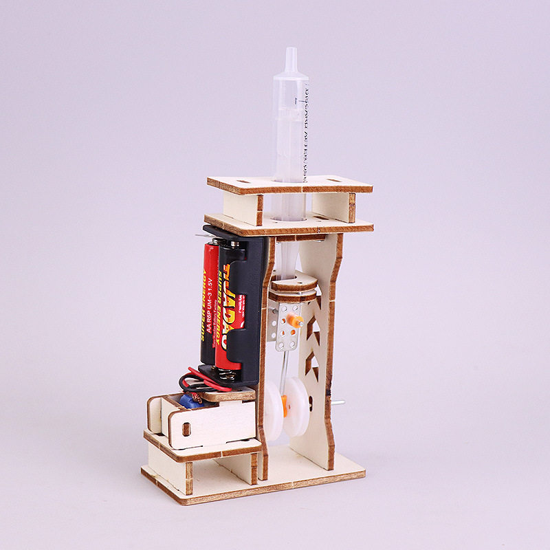 内燃机模型冲程发动机手工DIY材料包 科技制作小学生物理实验教具