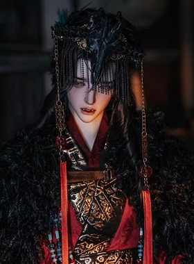 BJD叔体战国袍《云梦醒》尾款明信片，请务必备注定金订单编号