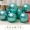 Green 1.8g metal balls, 50 pieces, 12 inches