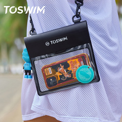 TOSWIM手机防水袋潜水套可触屏游泳水下拍照密封袋华为苹果14通用