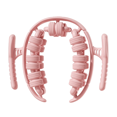 SND腿部按摩器滚轮环形夹腿瘦大小腿神器腿肌肉放松器按摩轴