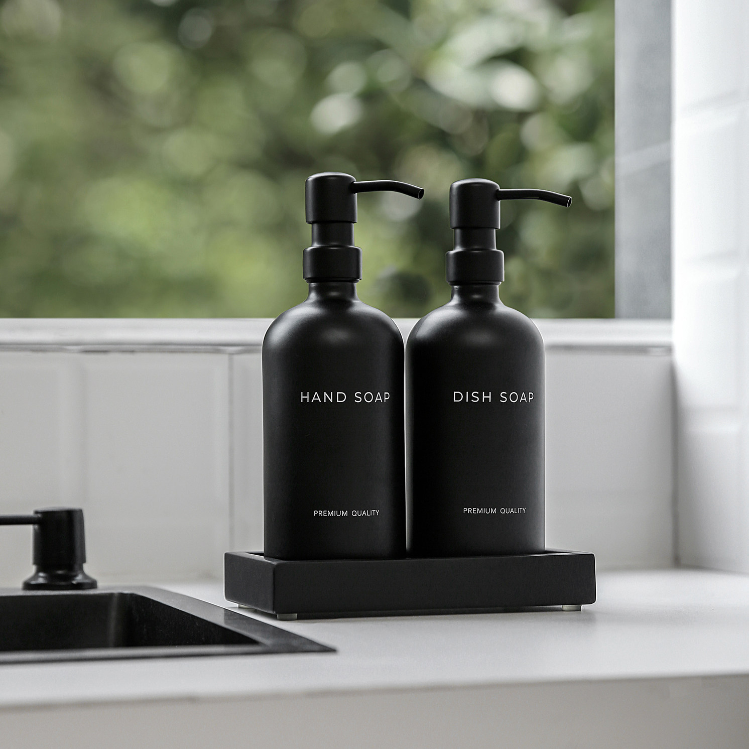Luxury Glass Soap Dispenser with Smooth Press Pump - Taobao product photo 3