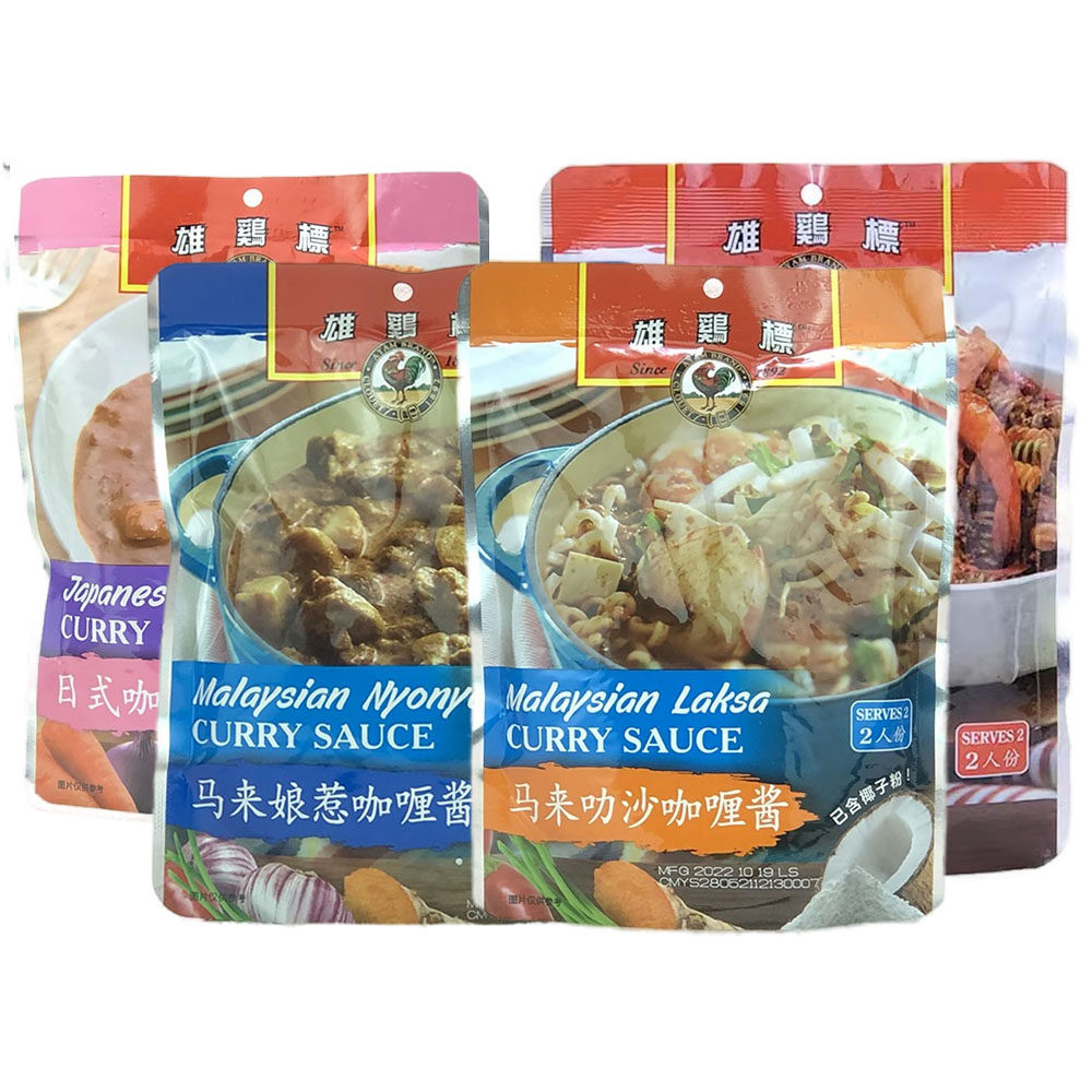 雄鸡标马来西亚进口意大利面酱图片