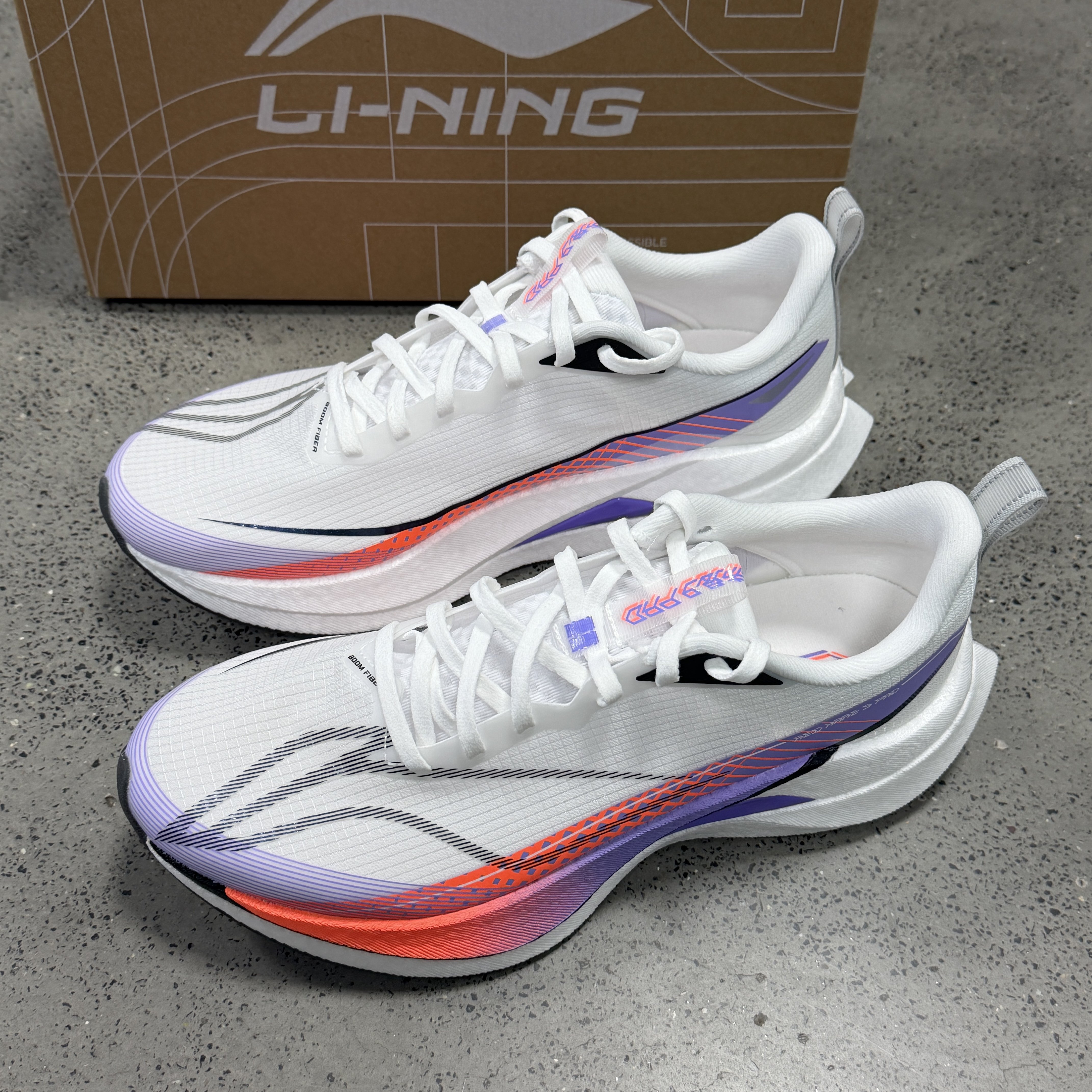 Кроссовки Li Ning, мужская обувь Chitu 9pro, весна 2026, новая амортизирующая спортивная обувь для гонок, кроссовки ARPW001 Изображение 1