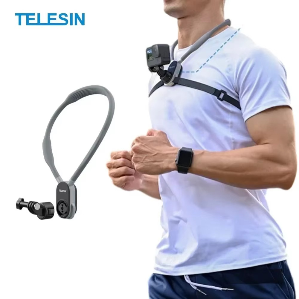 TELESIN Quick-Release Silicon Neck Mount Magsafe Holder