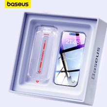 Baseus Corning Tempered Glass for iPhone 14 13 12 11 Pro Max Screen Protector Easiest Installation