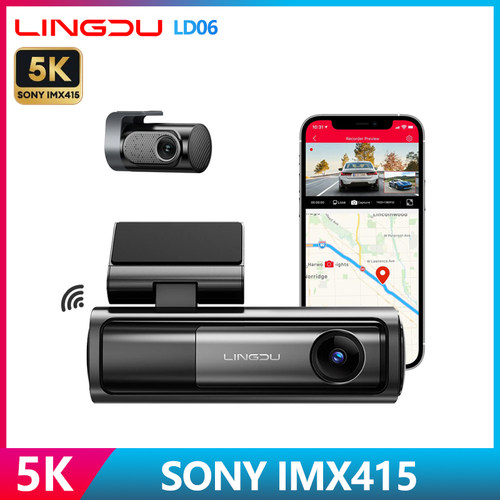 5K高清行车记录仪WiFi停车监控