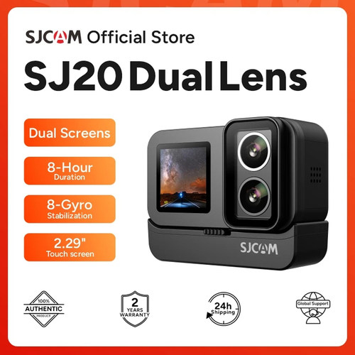 SJCAM运动相机防水4K高清双镜头