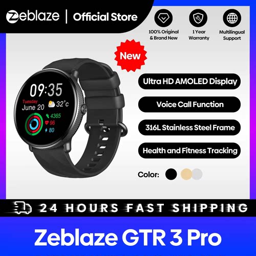 Zeblaze智能手表圆屏男女蓝牙