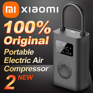 Xiaomi Portable Air Pump 2 Electric Car Air Compressor LED