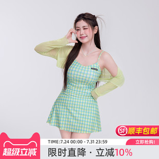 泳衣女胖mm分體三件套純欲絕美2025年新款 agliondy大碼 度假顯瘦