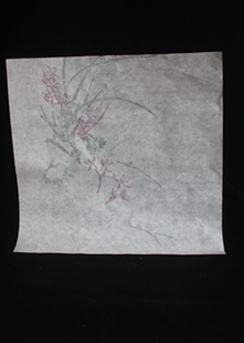 传统手工木板套色宣纸50*50CM斗方生宣书法创作用纸毛笔