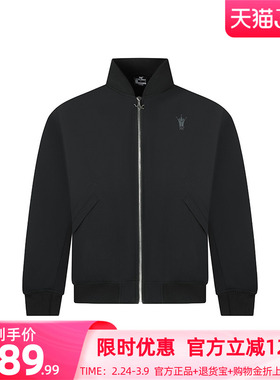 361约基奇同款羽绒夹克男装冬季新款宽松棒球服保暖加厚外套