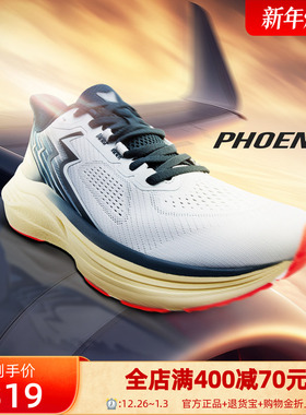 361Phoenix凤凰跑步鞋2025秋冬新款稳定缓震跑鞋耐磨防滑运动鞋男