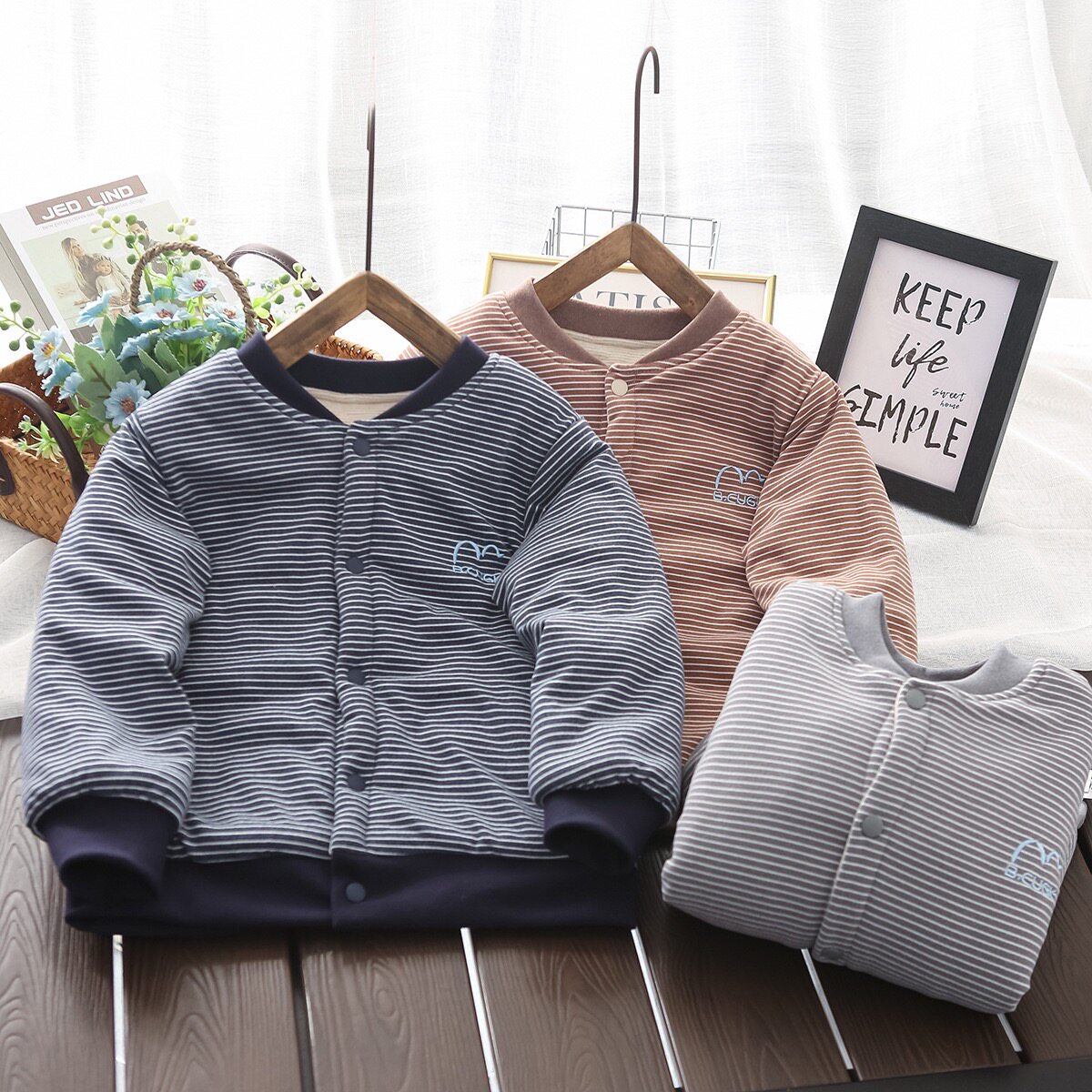 校服神器蚕丝儿童加厚棉袄