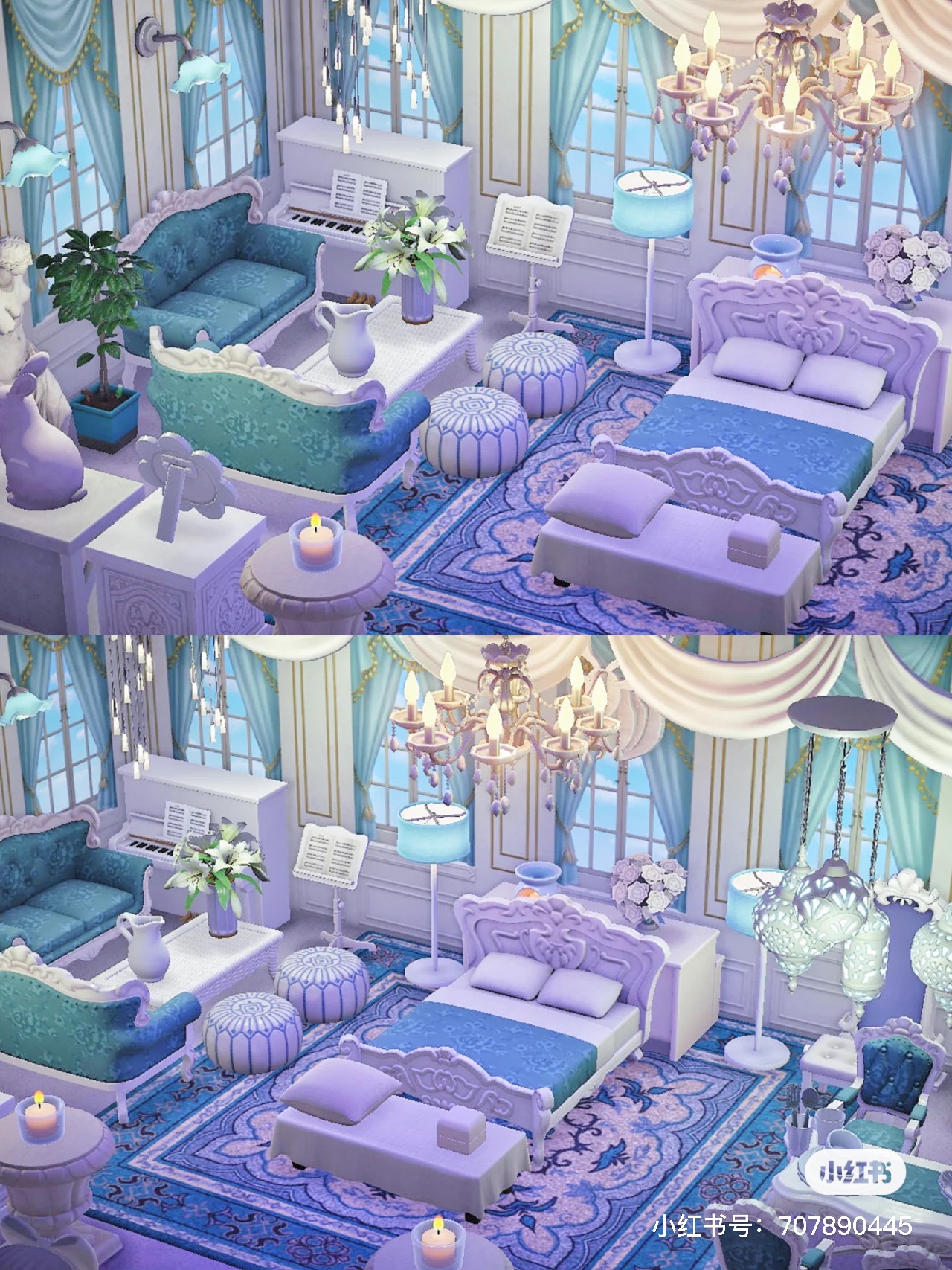 动森室内客厅设计物品家具