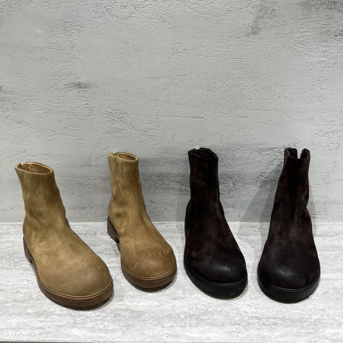 欧洲站先锋名典女鞋2025秋季新款欧货真皮磨砂皮后拉链短靴马丁靴,女鞋,时装靴,淘宝优惠券,粉丝福利购,淘宝优惠卷