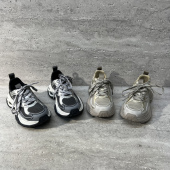 单鞋 欧洲站2026春季 厚底系带网面运动轻便老爹鞋 欧货真皮女鞋 新款