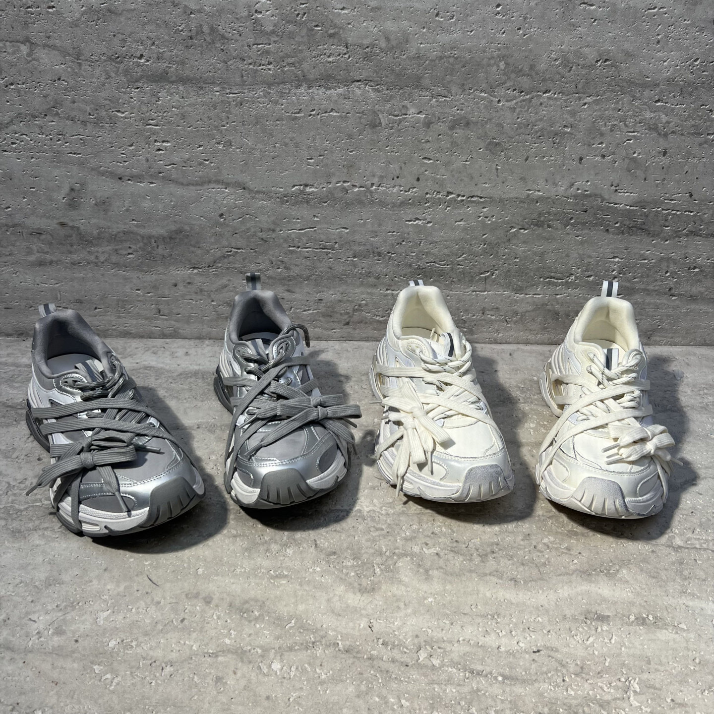 欧洲站2026春款欧货真皮女鞋系带增高运动松糕鞋街头风运动老爹鞋,女鞋,老爹鞋,淘宝优惠券,粉丝福利购,淘宝优惠卷