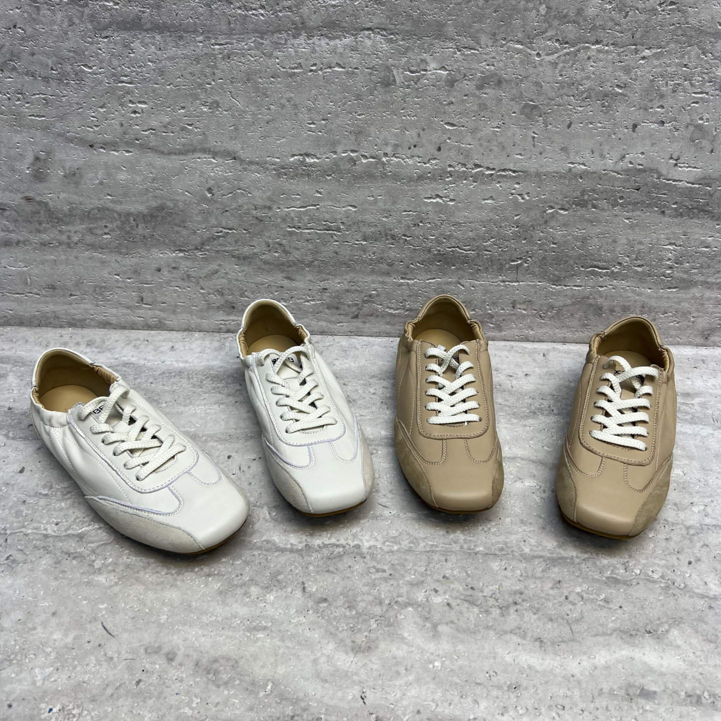 欧洲站欧货真皮女鞋2026春季新款平底系带方头软底羊皮单鞋德训鞋,女鞋,德训鞋,淘宝优惠券,粉丝福利购,淘宝优惠卷