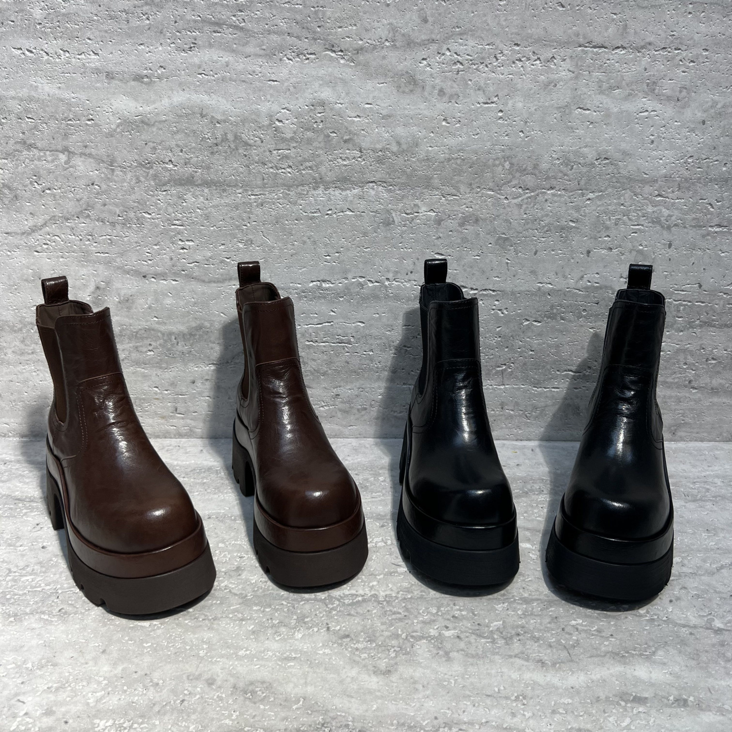 厚底套筒英伦风马丁靴切尔西靴女