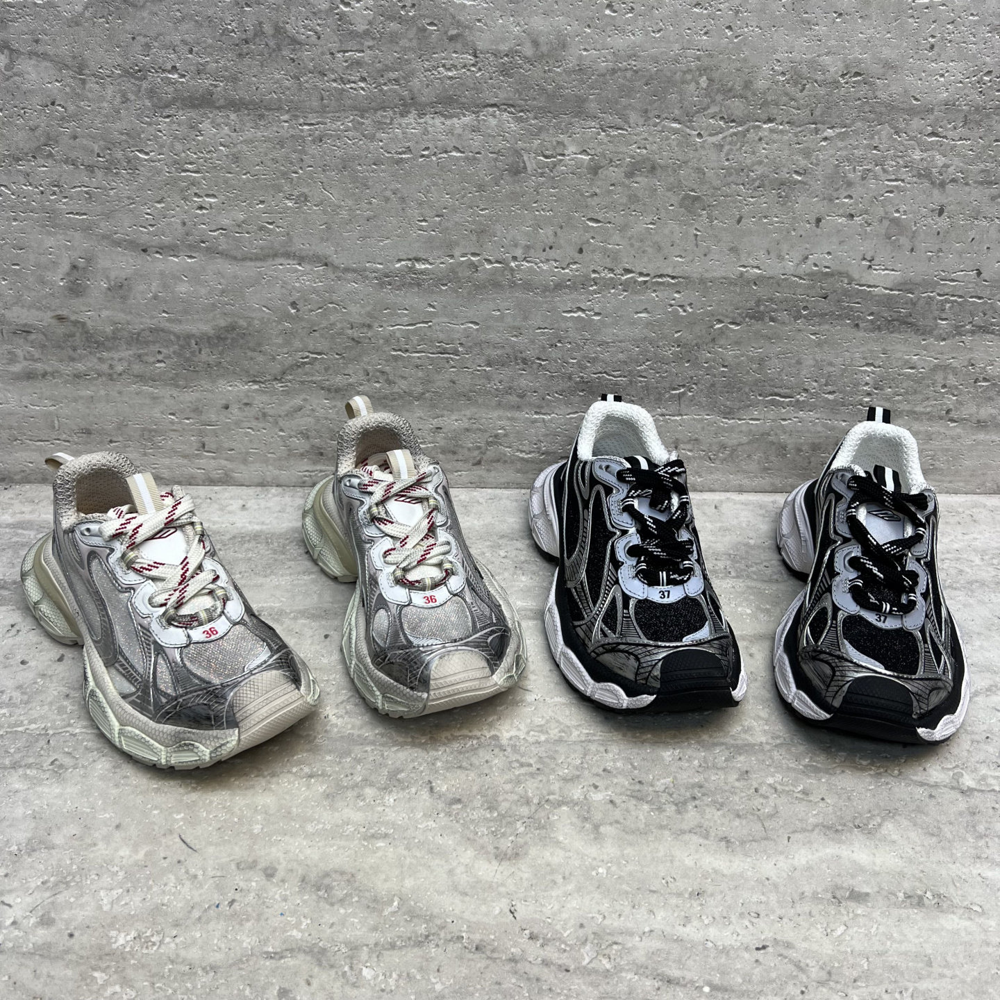 欧洲站女鞋2026春季新款欧货真皮厚底系带做旧休闲运动鞋老爹鞋女,女鞋,老爹鞋,淘宝优惠券,粉丝福利购,淘宝优惠卷