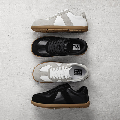 MRA宽头德训鞋厚底板鞋