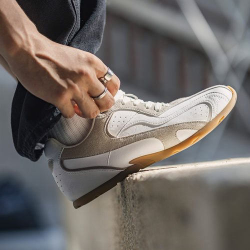 MRA疾速赛车鞋平底小白鞋德训鞋