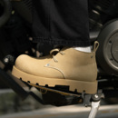 靴大黄靴圆头大头皮鞋 复古工装 中帮厚底德比鞋 MRA米奇马丁靴男鞋