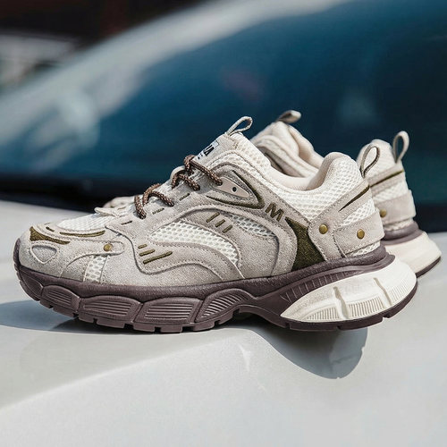 MRA拼色复古老爹鞋运动休闲鞋