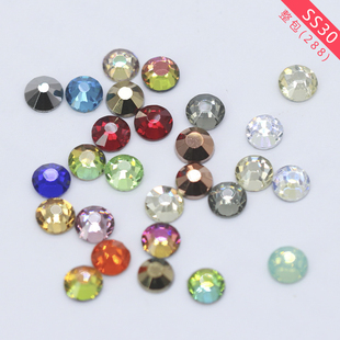 拉丁舞服 禾服仿奥烫钻 DIY服装礼服鞋子贴钻辅料 整包出售6.5MM