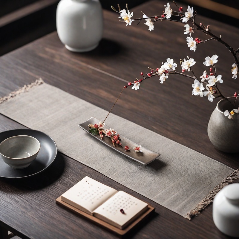 手工捏花桂花桃花线香香插插香座