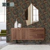 美式 卧室壁布定制无缝墙布 复古轻奢壁纸客厅电视墙背景墙墙纸欧式