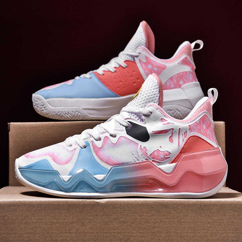 狂潮4代实战篮球鞋2023春夏季耐磨球鞋男款缓震百搭休闲鞋女潮范4