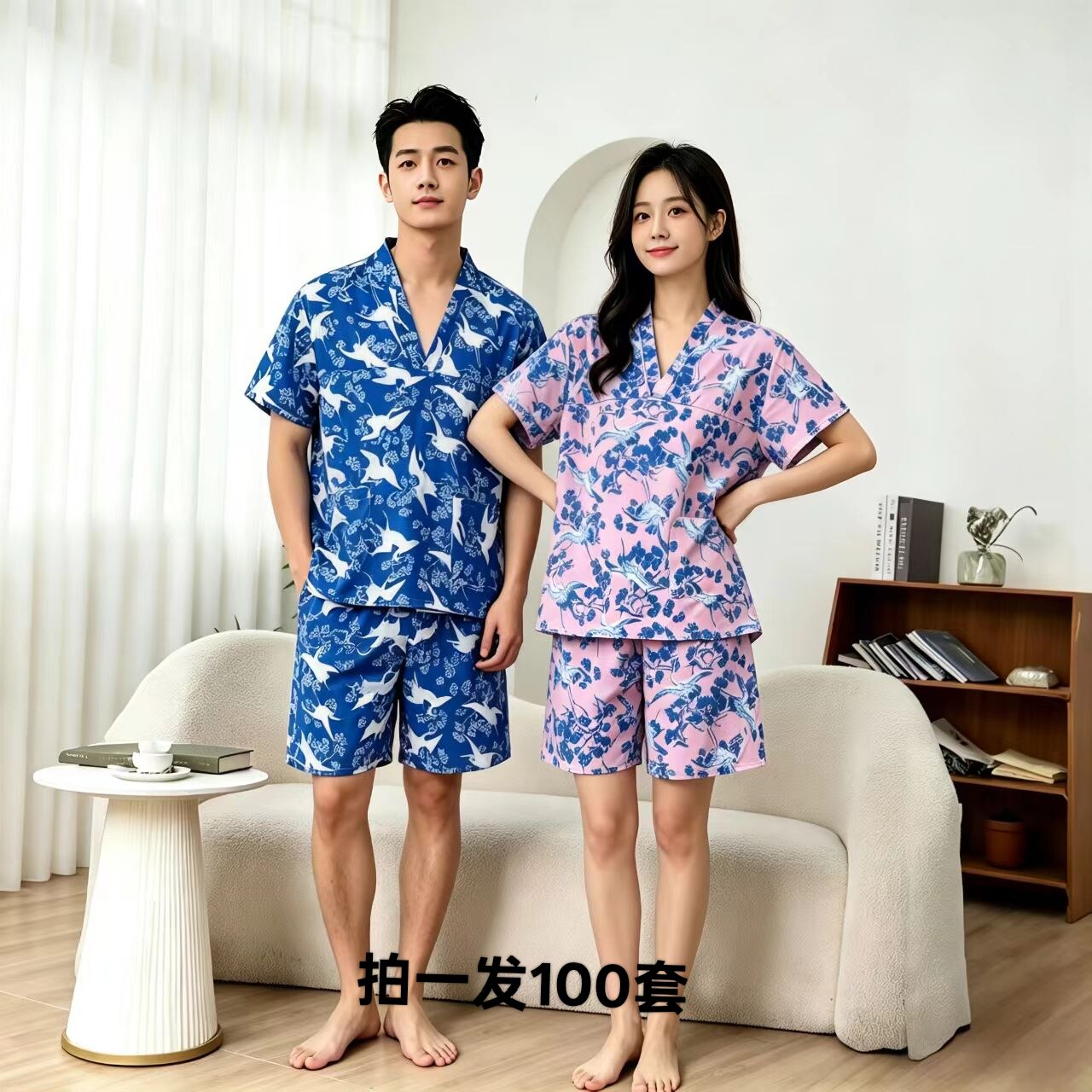 100套一次性汗蒸服男女款加厚浴裙/浴袍/浴衣