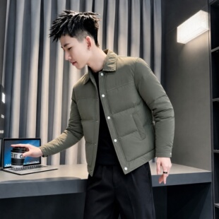 小个子冬装男士S小码棉衣XS号棉服精神小伙加厚外套保暖棉袄155