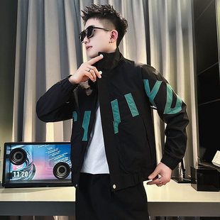 小个子春季夹克工装外套小码男装XS韩版S修身青年休闲155立领上衣