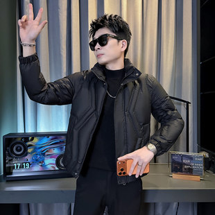 小码男装棉袄XS码155加厚棉衣保暖立领修身短款棉服S号矮个子外套