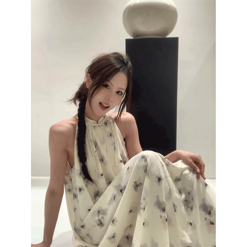 THREEGOOOD/三吉新中式连衣裙