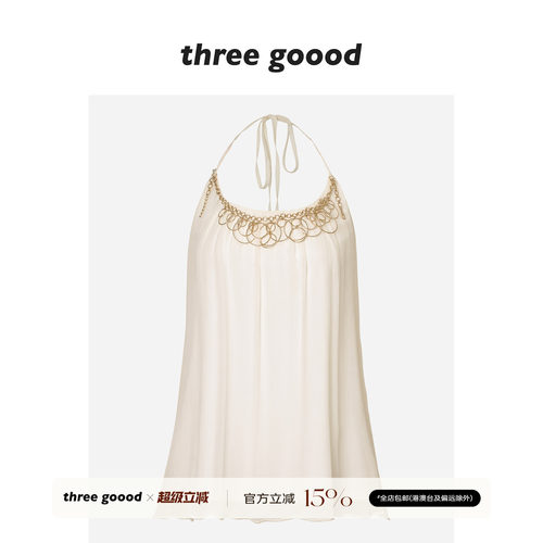 THREE GOOOD殷三吉 项链挂脖上衣Y726E14719