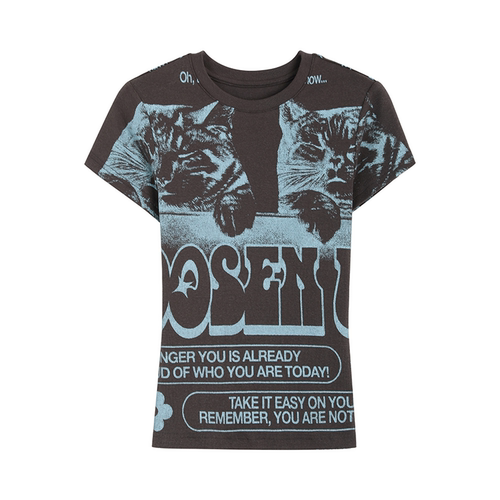 THREEGOOOD美式复古风T恤