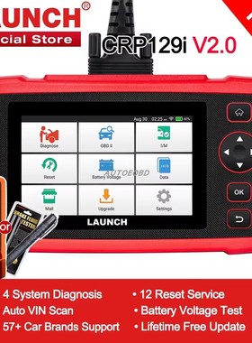 LAUNCH CRP129i V2.0 Elite 4 systems OBD2 Diagnostic Sc anner