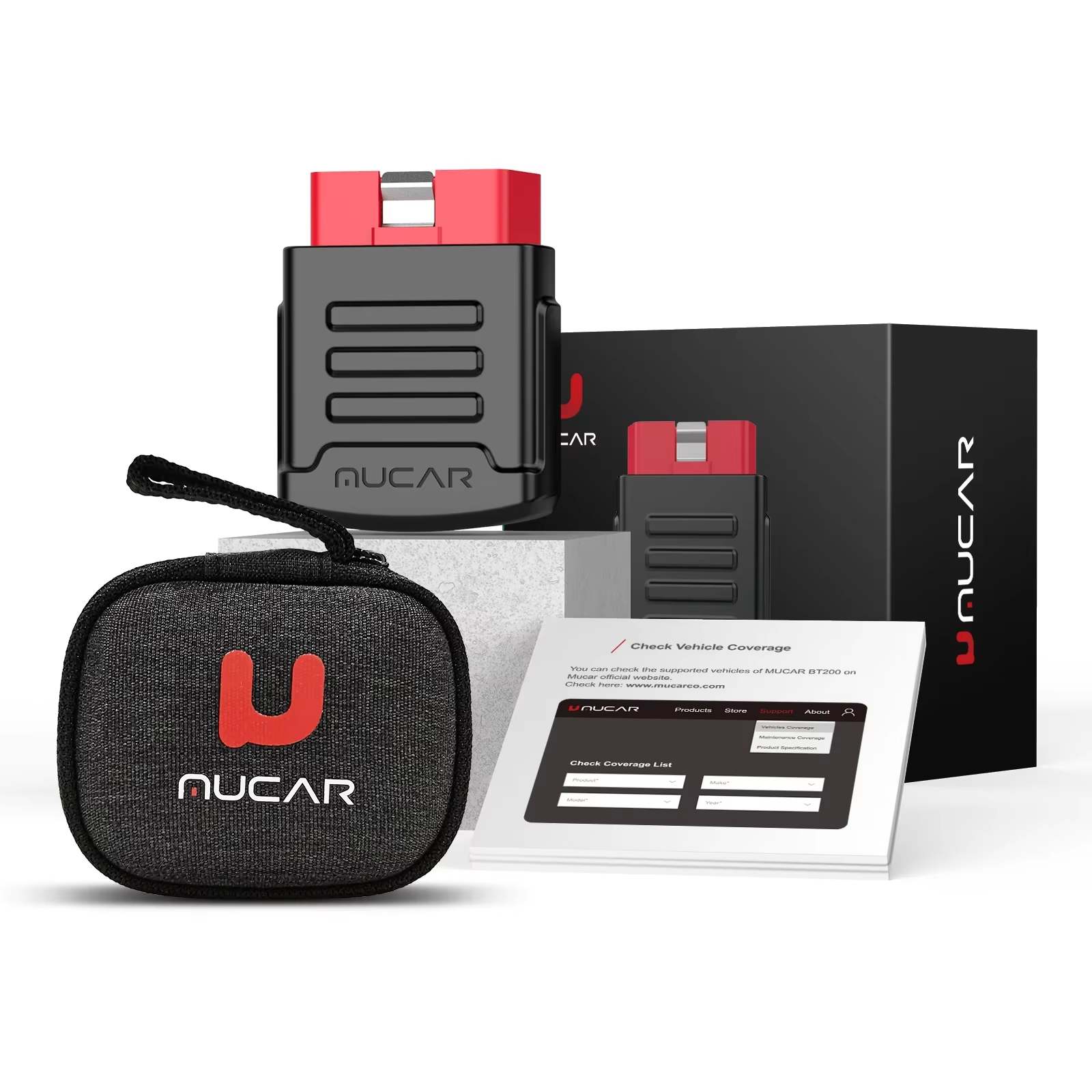 MUCAR BT200 OBD2 scanner full system Car Diagnostic Tool