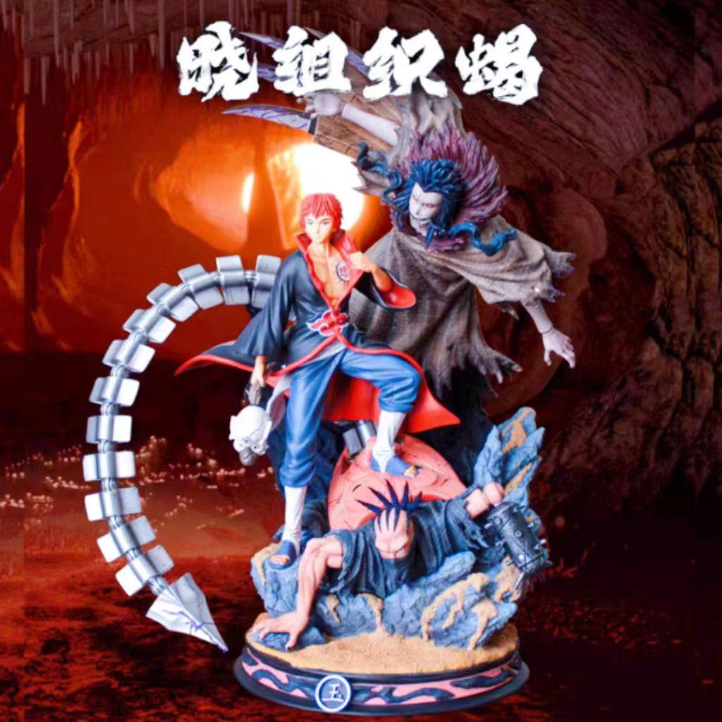 火影忍者手办 动漫人物 晓组织系列成员赤沙之蝎雕像模型摆件礼物