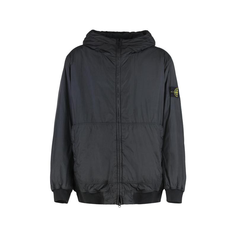 代购STONE ISLAND男士夹克防风保暖加绒尼龙户外春秋外套爆款