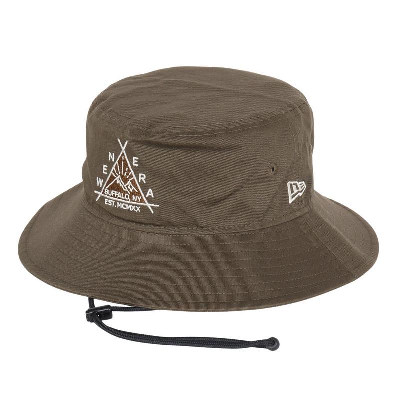 代购New Era女士帽子防晒遮阳棉质透气户外夏季渔夫帽爆款休闲