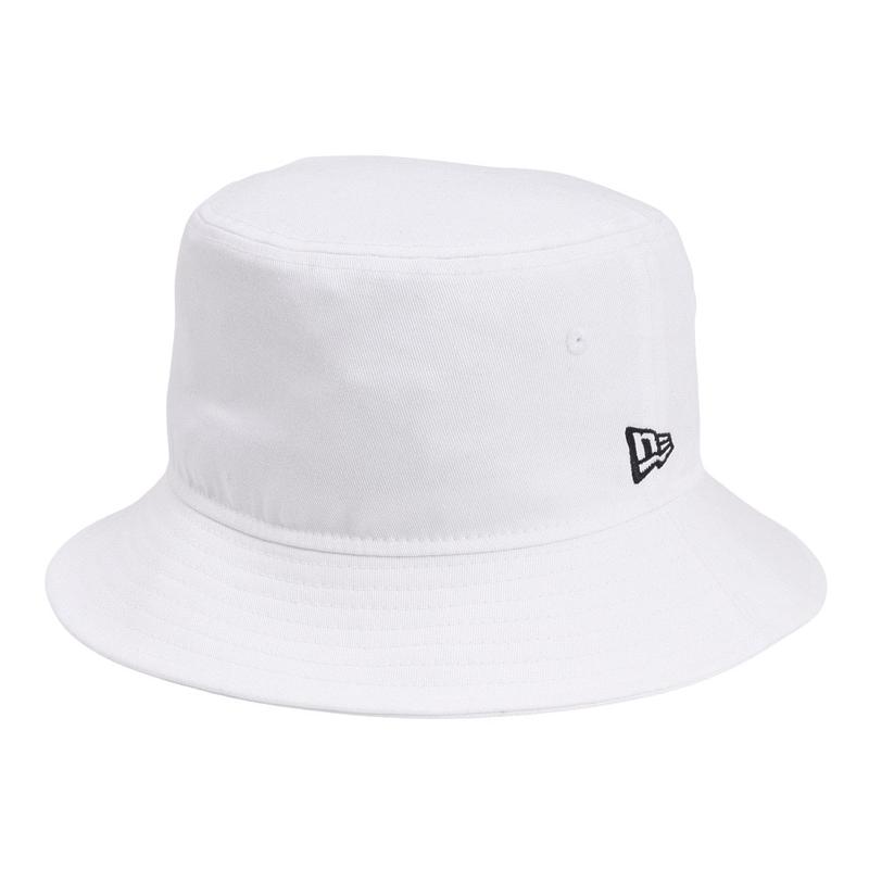 代购New Era女士帽子防晒便携棉质白色夏季户外渔夫帽爆款休闲