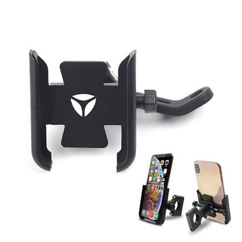 适用雅迪冠能T5T7E3M5M6电动车改装件铝合金骑行车载手机导航支架