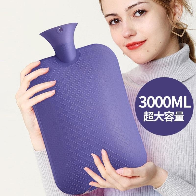 热水袋注水式暖水袋大号灌水手袋暖手宝冲水暖水袋女敷肚冬季保暖