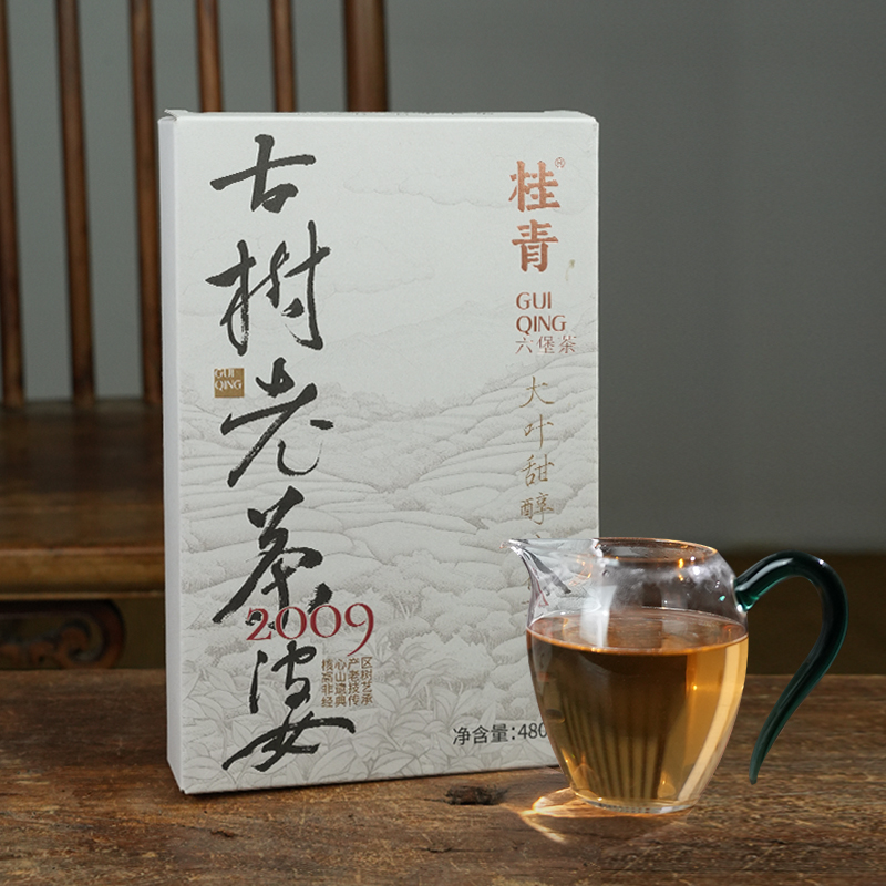 2009原种古树老茶婆六堡茶桂青